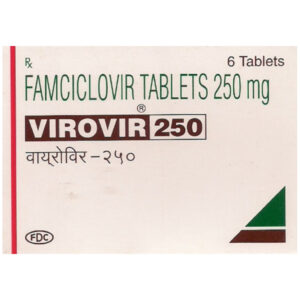 Virovir Tablets 250 mg manufactured by FDC