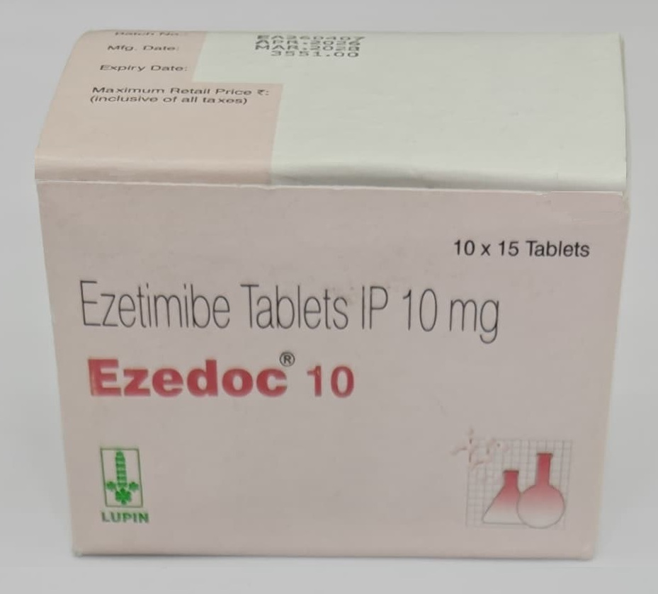 Ezedoc Tablets 10mg box manufactured by Lupin Limited