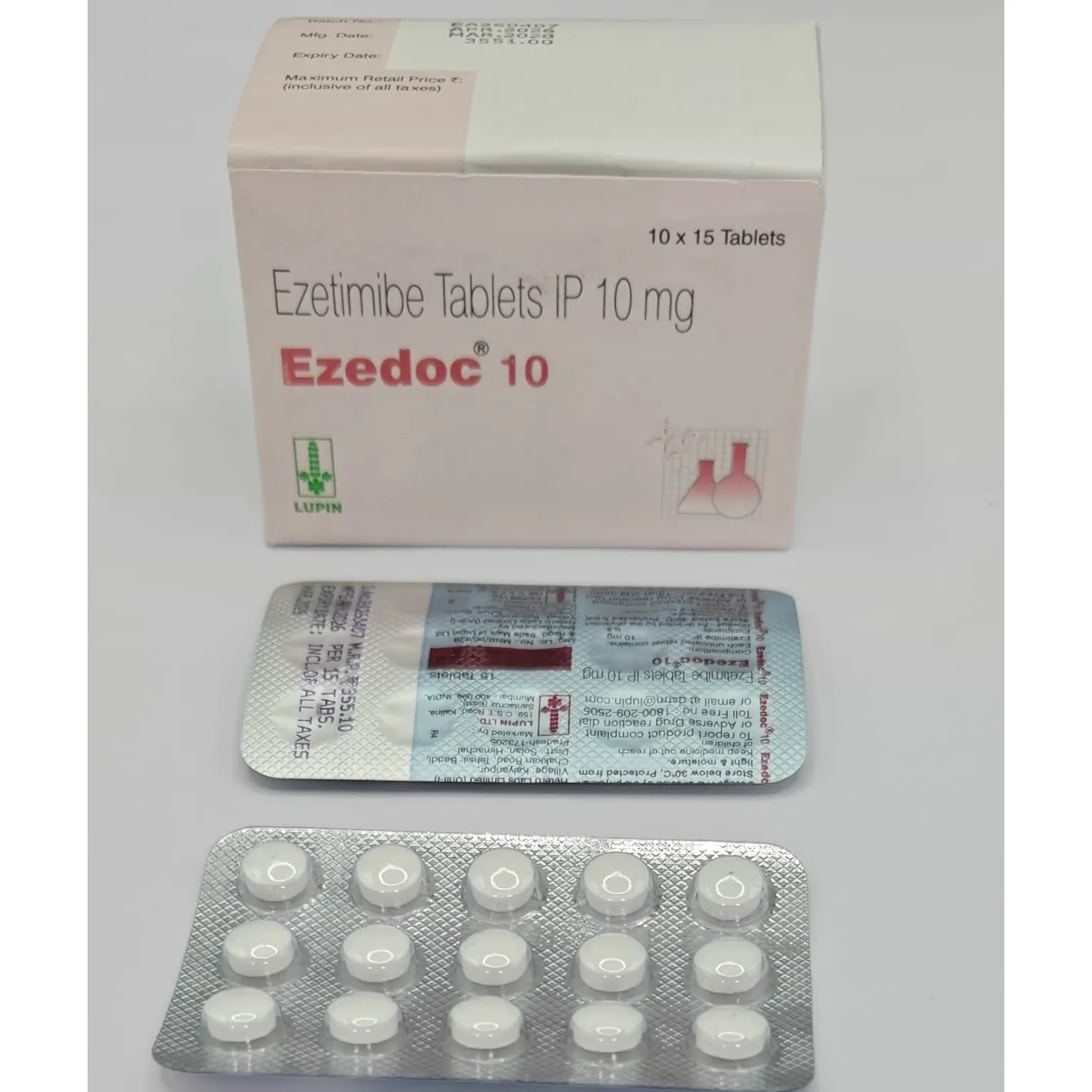 Ezedoc Tablets 10mg manufactured by Lupin Limited