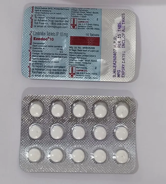 Ezedoc Tablets 10mg strips manufactured by Lupin Limited