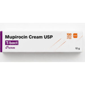 T-Bact Cream (Generic Mupirocin 2% Cream / 10gm in a Tube)